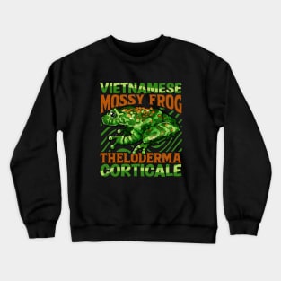 Vietnamese Mossy Frog Crewneck Sweatshirt